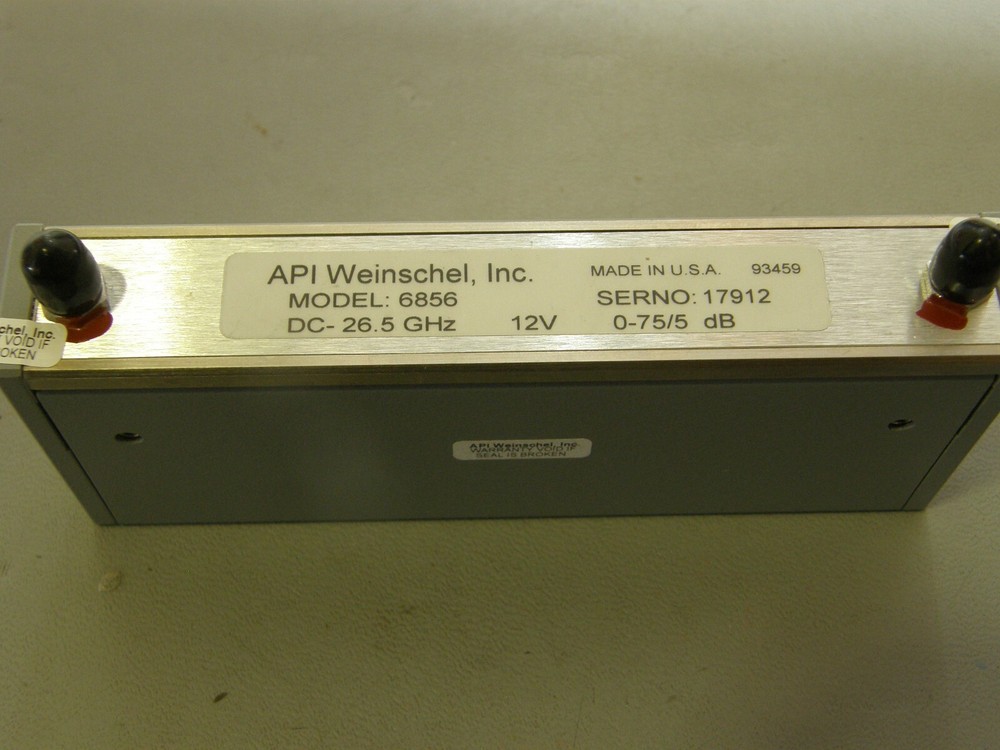 Aeroflex Weinschel Programmable Step Attenuator 26.5 GHz Model 152T-75