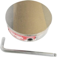 Dia 9.8in Fine Pole Permanent Magnetic Chuck, (250mm) Circular Magnetic Chuck