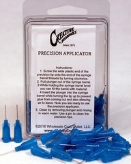 25 Gauge 0.5 Inch, Precision Applicator Dispensing Needle Tips, 50 Pieces