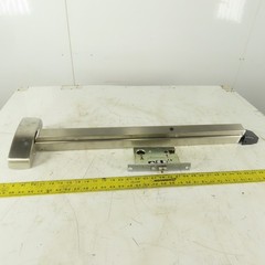 Arrow S3900 Right Handed Push Bar Exit Device Stainless Steel 30″