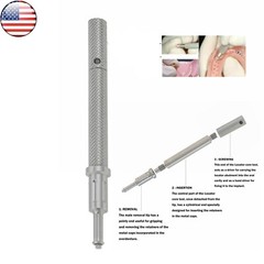 US Dental Hiossen Regular 3-5mm Attachment Abutment & Overdenture Male Caps Kits