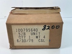 WESTERN ELECTRIC 57B UNIT IN BOX, VINTAGE 6/30/79