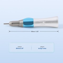 Dental Slow Low Speed Straight+Contra Angle+Air Motor Handpiece Kit 4 Holes USA