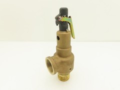 Kunkle 6010FFM01-LM Pressure Relief Safety Valve 1-1/4″ Male NPT Set 20psi Brass
