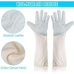 Bee Beekeeper Gloves Protective Gloves Beekeeping Supplies Long Sleeves USA