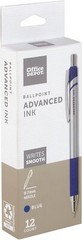 Office Depot Advanced Ink Retractable Ballpoint Pens, Needle Point, 0.7 mm,…