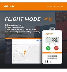Elitech 4G Reusable Real-time Temperature Data Logger -22~158°F, Loget260-T Ne