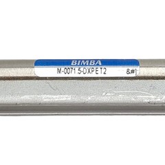 Bimba M-0071.5DXPET2 Pneumatic Cylinder, ø5/16in Bore, 1-1/2in Stroke, UNF0.190