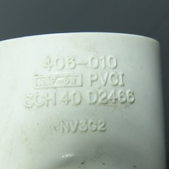 Spears 406-010 1″ Socket Slip 90 Degree Elbow PVCI SCH40 Lot of 50