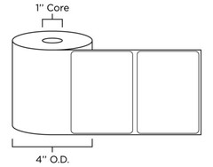 20 Rolls 4×3 Direct Thermal Shipping Labels – 500 per roll – 10000 labels