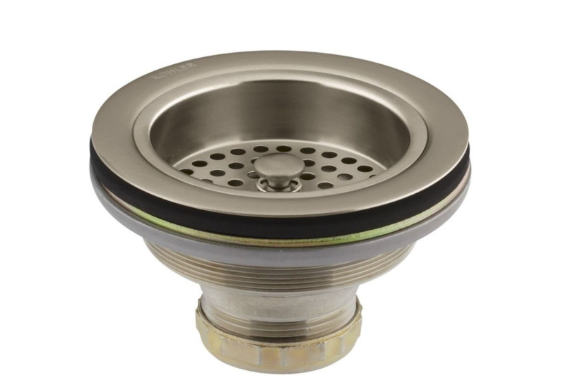 KOHLER K-8799-BV Duostrainer Sink Strainer, Vibrant Brushed Bronze