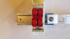 505E4-27 Porta Entrance Protector Cat5E, 110, 4 Pair, 27V, 1-Pin Tube Systems