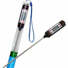 Digital meat thermometer, measuring temperature -50°C to+300°C (-58°F to +572°F)