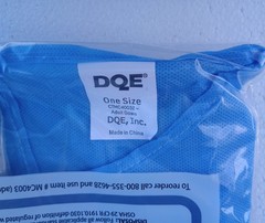 MAS~CACHE~ Patient Gown Kit~Surge Care Products By DQE~ 2 Gowns With Slippers