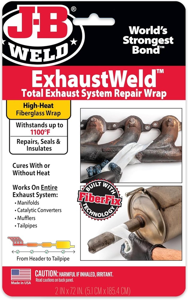 JB Weld 2″ X 72″ Repair Wrap, White (38572)