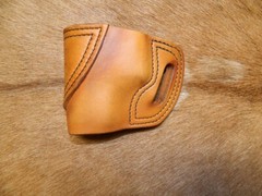 Gary C’s Leather Avenger OWB Left Hand HOLSTER fits the Glock 43 9mm