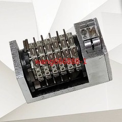 6Digit 4X8 Roman Backward Printing Machine Mini Small Printer Numbering Machine