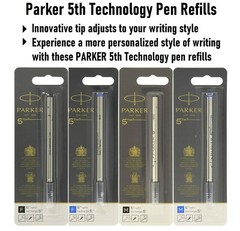 Parker 5th Technology Pen Refill, 1 Pack of Refill