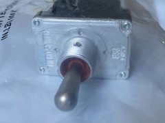 Honeywell MIL Spec 2TL1-5 Toggle Switch (P/N MS24524-31) w/Screws MILITARY GRADE
