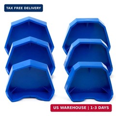 LA MIERE 6 Pcs Dental Model Base Forming Kit, Dental Model Base Former, Dental C