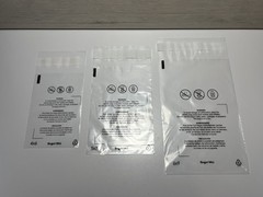 SmartWiz Polybags 4×6 + 5×7 + 6×9 – 500 each size – FBA Warning Permanent Seal