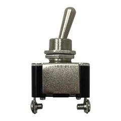 Heavy Duty On Off Metal Toggle Switch 10A 12V & Red Switch Flip Up Cover