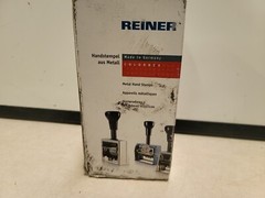 Reiner 733 Colorbox 6 wheel numbering Machine New Open Box