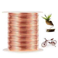 99.9% Soft Copper Wire, 20 Gauge/ 0.8 mm Diameter, 328 Feet / 100m, 1 Pound S…