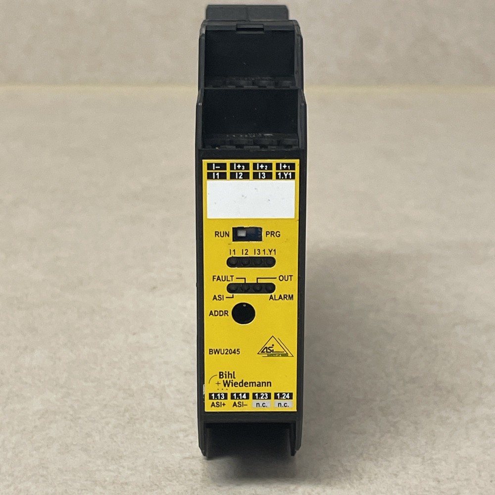 Bihl Wiedemann BWU2045 ASi Safety Output Module 1SRO/1EDM IP20 UNTESTED