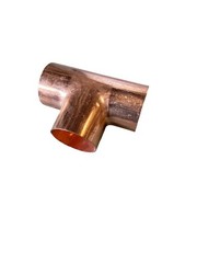 🔴2” Inch Charman 330228 C X C X C Tee Pure Copper Solder Fittings, Lead Free‼️