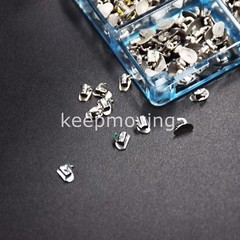 1 Box Dental Orthodontic Buccal Tube Single Bondable Non-Conv 2nd Molar Roth 022