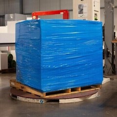 1 Roll 18″x1500′ 80 Ga Moving & Packing Stretch Film Hand Shrink Wrap Dark Blue