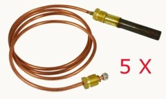 5 pcs COAXIAL THERMOPILE, 36″ 250-750 MV GARLAND 1093418 1292900 1577001 1897