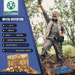 Metal Detector for Adults Waterproof-Professional Higher Accuracy Gold Detector