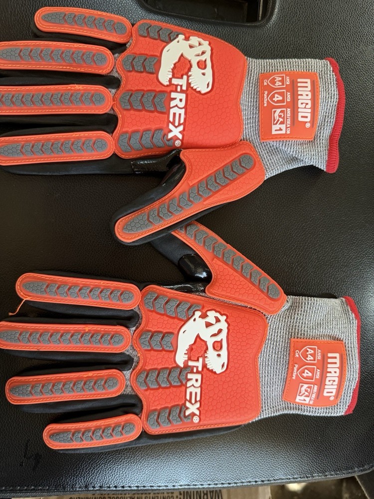 Magid T-Rex Cut Resistant/Impact Gloves 12pk Large