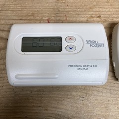 2X Emerson 1F86-344 Non-Programmable Thermostat for Single-Stage Systems
