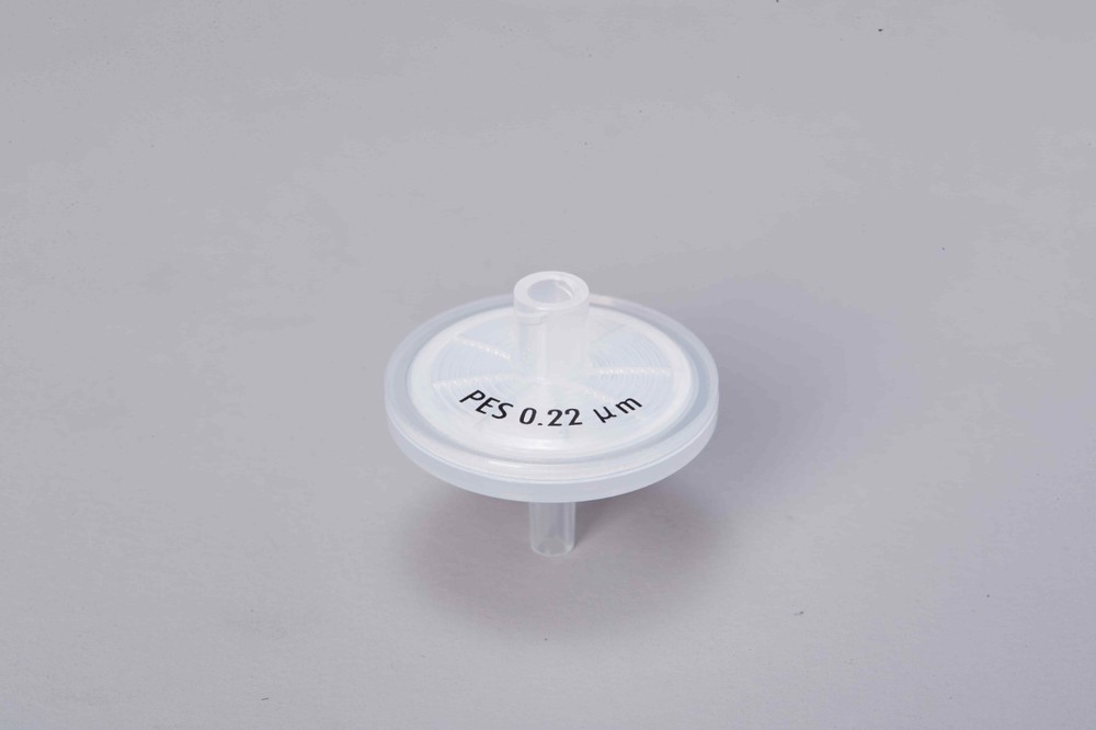 PES Syringe Filter 25mm 0.22um / 0.45um 100 Pcs Lab Aqueous Buffer Media