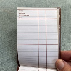 Vintage Address Book Heritage Tours Travel New Braunfels TX Founding Family Desc