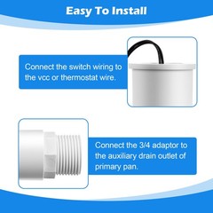 1 Pack SS2 Float Switch for Easy Installation, AC as the picture shown