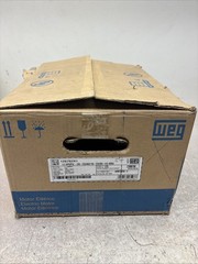 NEW Weg 12676241 Electric Motor; 0.5HP, 208-230/460V, 3PH, 3500 RP