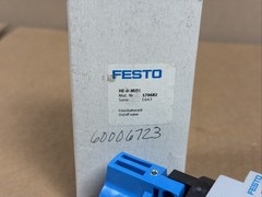 FESTO HE-D-MIDI Manual On/Off Valve 170682 Pneumatic Shut Off FAST SHIPPING