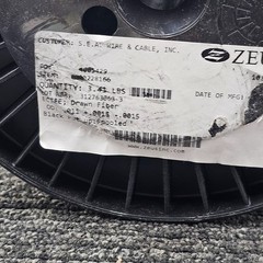 Zeus 228166 3.41 lbs ECRFE Drawn Fiber Spool HALAR