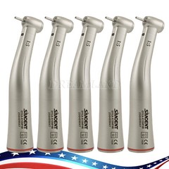 1-5*SANDENT Dental 1:5 Increasing Fiber Optic Contra Angle Handpiece Electric