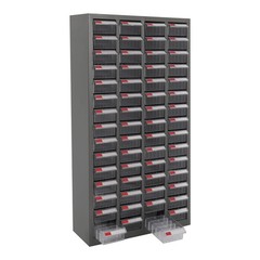 60 Drawers Hardware Tools Storage Cabinet Shop Bolt and Nut Tool Organizing Case