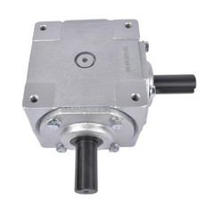 NEW 90 Degree Speed Ratio 1:1 CW/CW Right Angle Bevel Gearbox w/ 2 Keyed Shafts