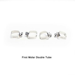 J&J Ortho™ Orthodontic #6 First Molar Band Quadrant (4/pk) Optional Size