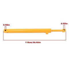 117824A1 G110666 Hydraulic Boom Lift Cylinder For Case Skid Steer 1838