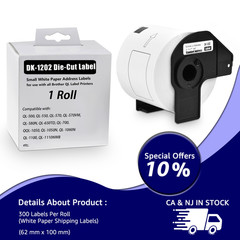 Labels Compatible with Brother DK-2243 DK-2210 DK-2205 DK-1241 DK-1209 1208 1202