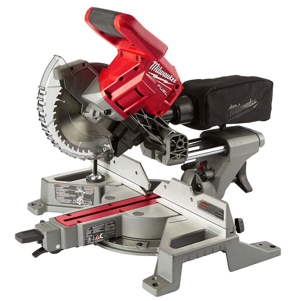 Milwaukee 2733-80 M18 FUEL 18V 7-1/4″ Dual Sliding Miter Saw – Bare Tool Recon