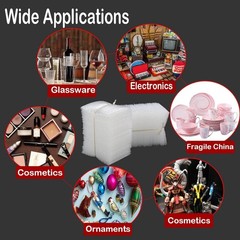 50 Pcs Bubble Pouches Wrap – 12’x12′ Clear Bubble Out Bags for Packing Fragil…